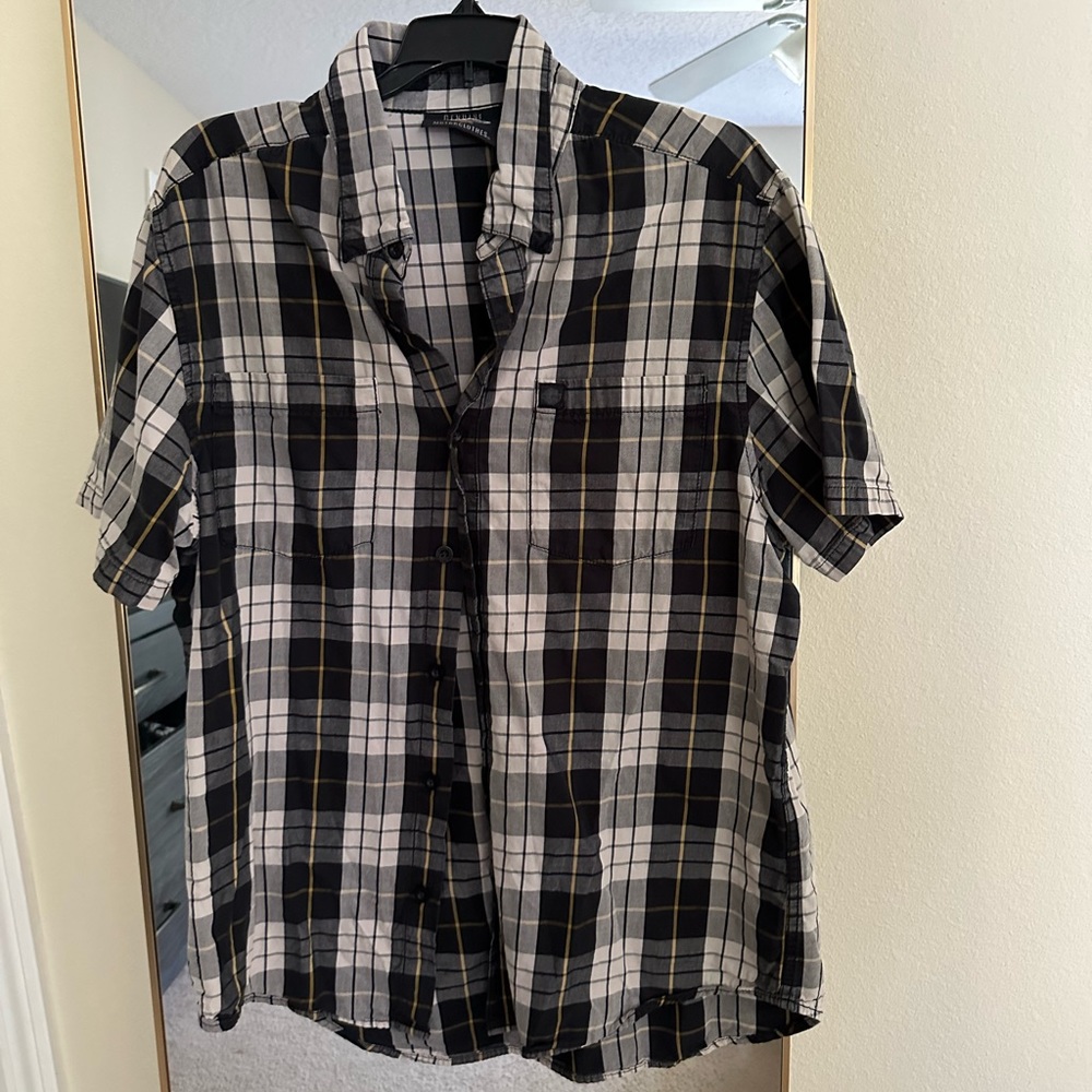 Plaid Harley Davidson Men’s Button Down